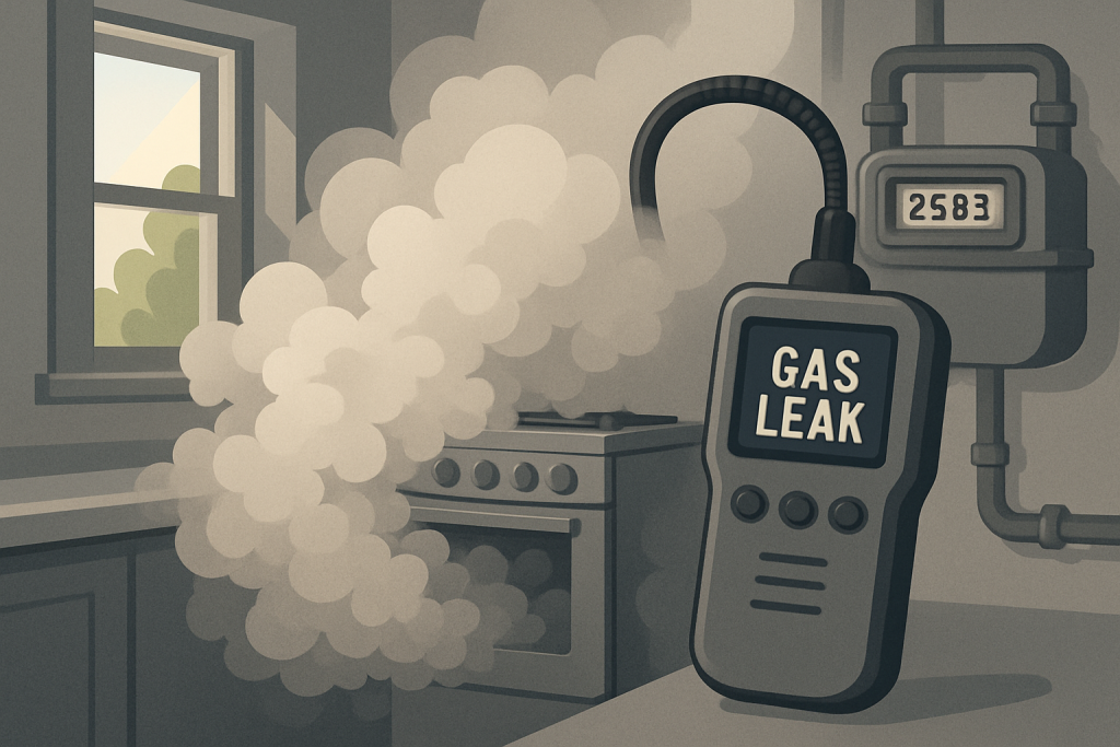 Fuite de gaz détecter et réagir en un clin d'œil — free download