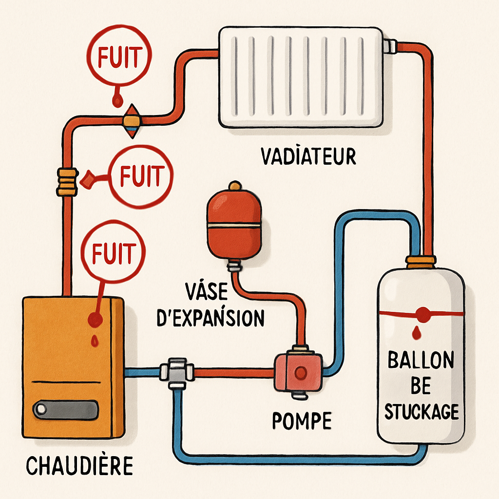 découvrez comment repérer et réparer une fuite sur votre circuit de chauffage. cette guide pratique vous fournit des conseils utiles, des astuces de détection et des solutions pour restaurer l'efficacité de votre système de chauffage. ne laissez pas une fuite compromettre votre confort !